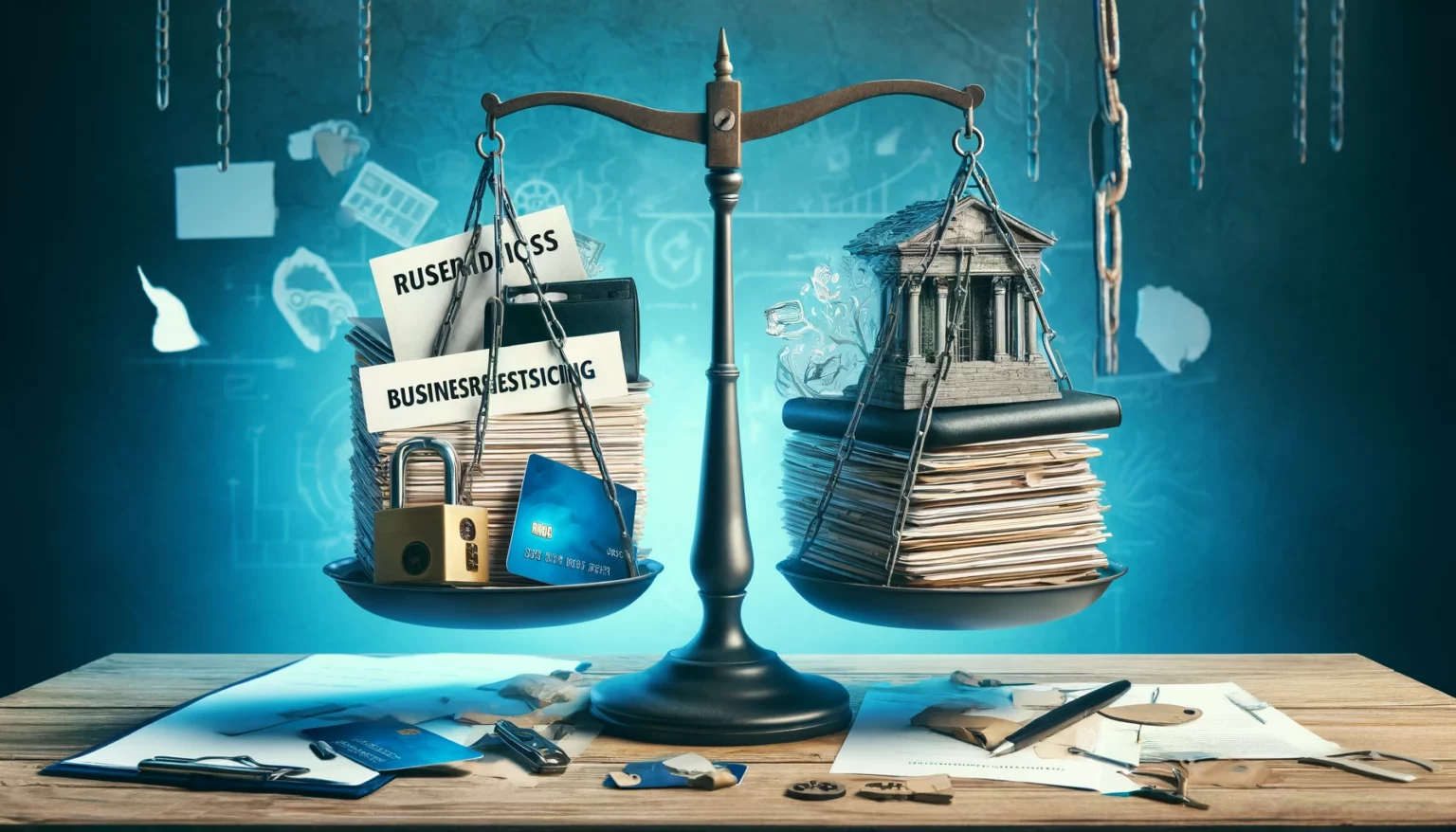 Koncepcyjna grafika ukazująca elementy nieobjęte restrukturyzacją